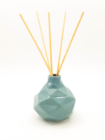 Mini vaso de cerâmica - Turquesa