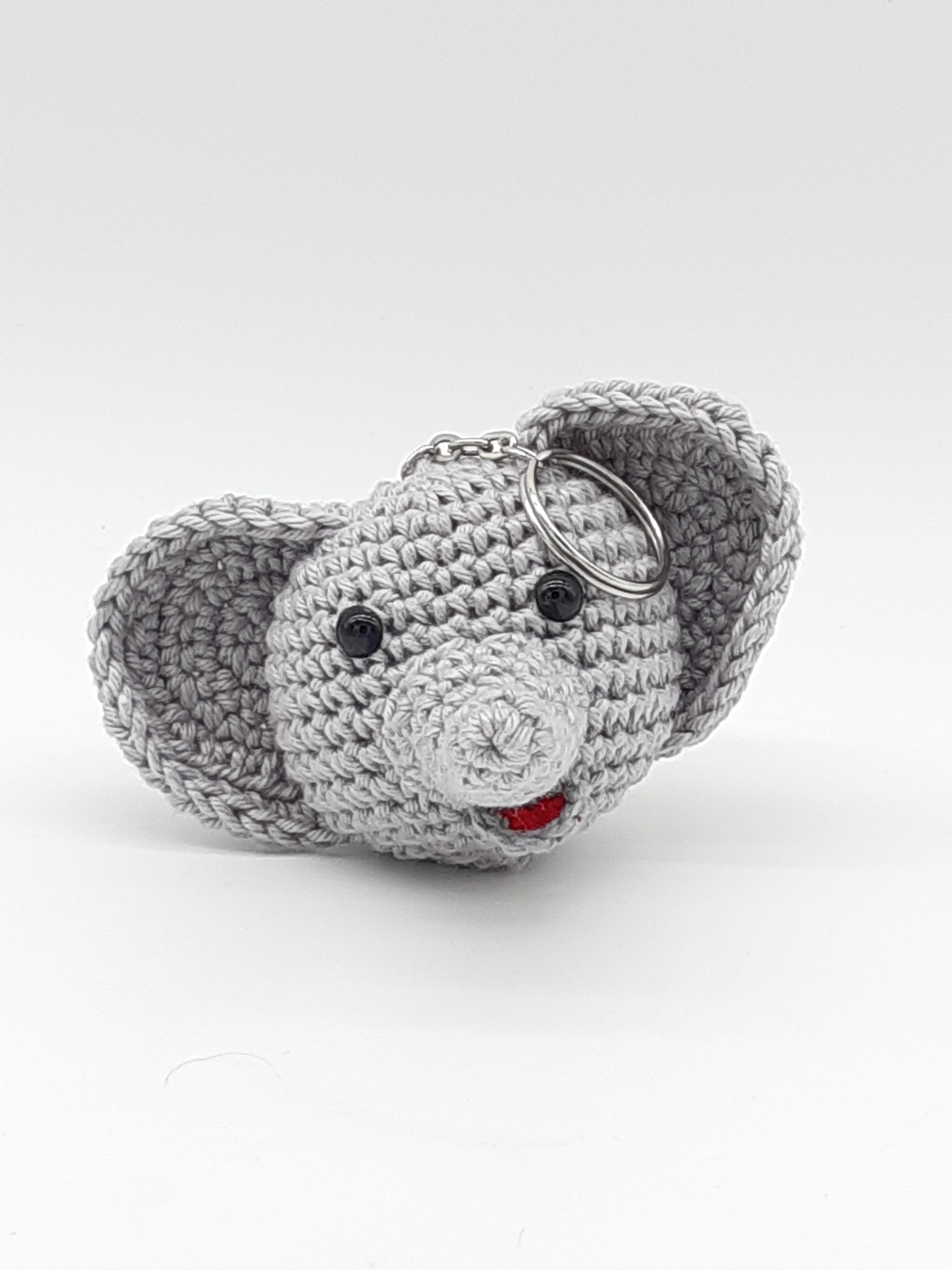 Chaveiro Amigurumi elefantinho